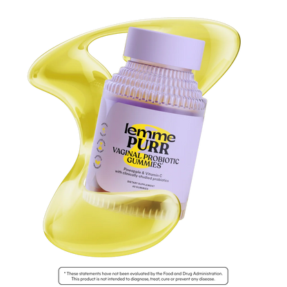 Lemme Purr Vaginal Probiotic Gummies for Women, 30-Day Supply