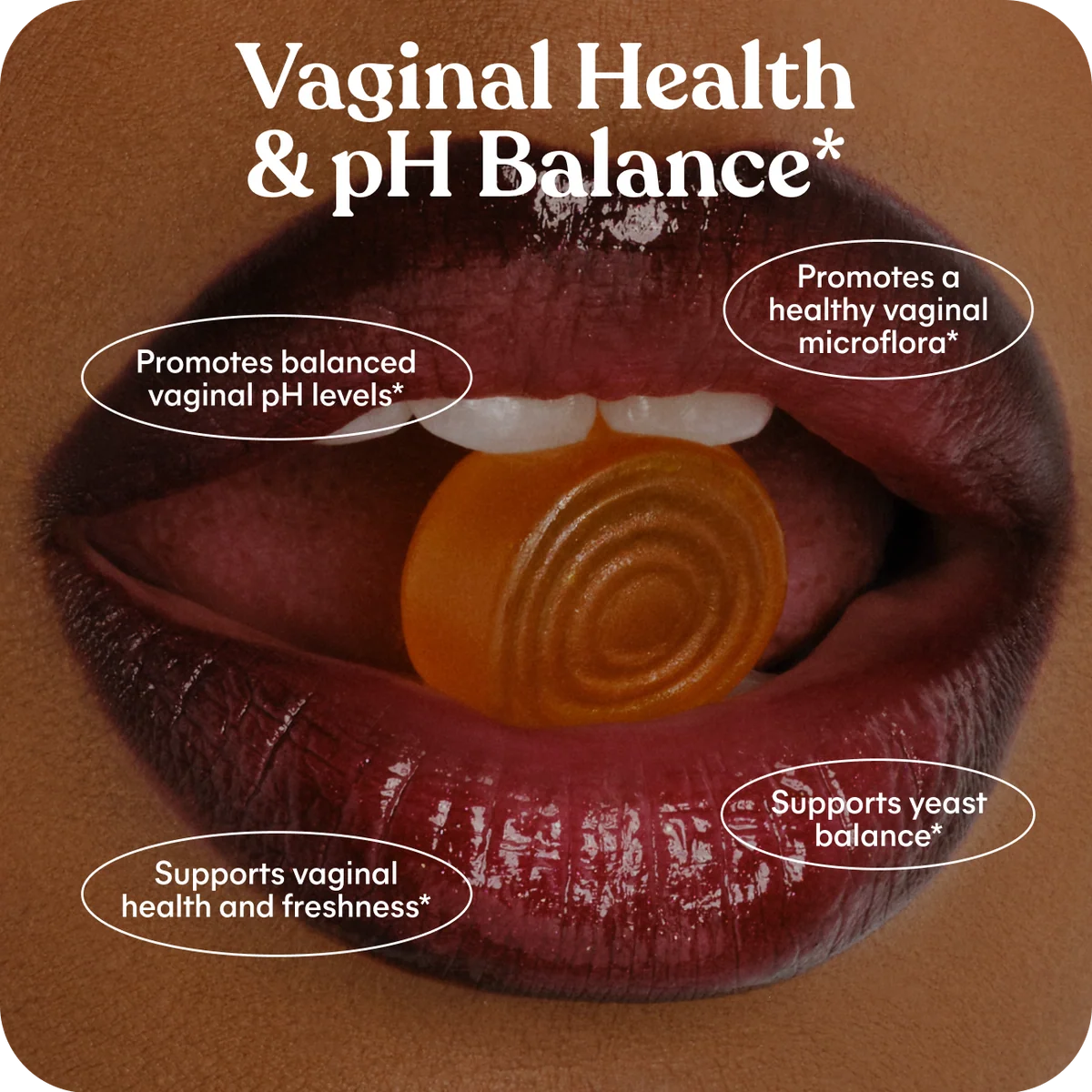 Lemme Purr Vaginal Probiotic Gummies for Women, 30-Day Supply