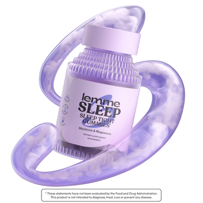 Lemme Sleep Gummies with 5mg Melatonin & Chamomile Extract, 30-Day Supply