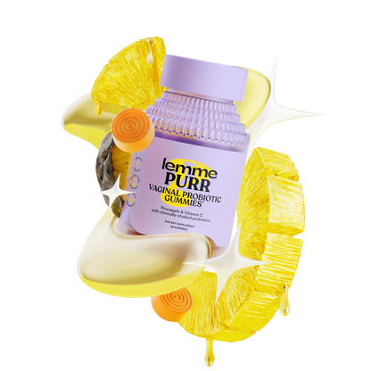 Lemme Purr Vaginal Probiotic Gummies for Women, 30-Day Supply